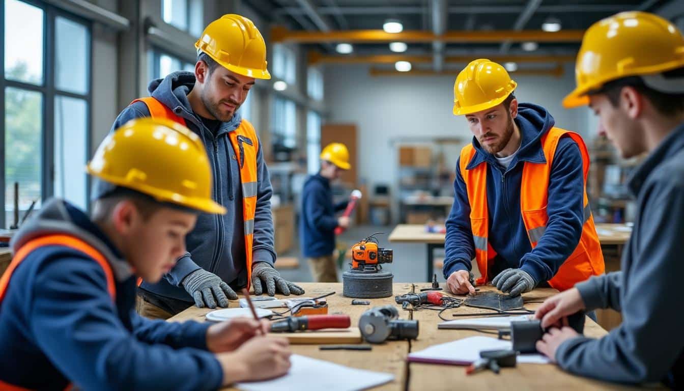 Illustration: Les formations accessibles au BTP CFA de la Gironde à Blanquefort pour réussir son métier