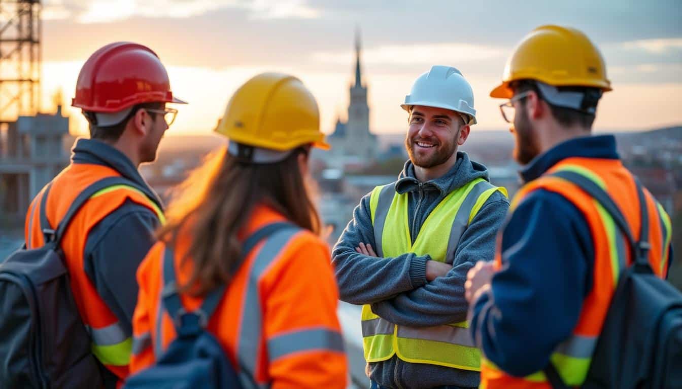 Illustration: Pourquoi choisir une formation dans le BTP à Lyon pour lancer sa carrière ?