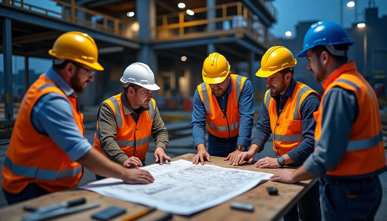 Illustration: Comment se structure la grille de salaire du BTP selon les catégories professionnelles ?