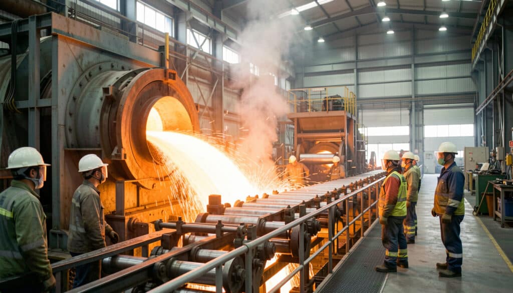 Comment se déroule la fabrication de l’acier ?