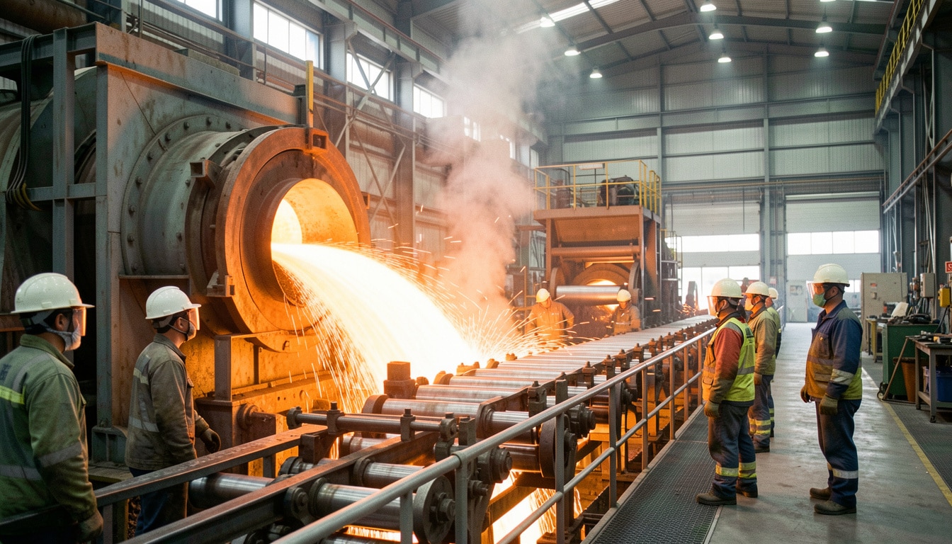 Comment se déroule la fabrication de l’acier ?
