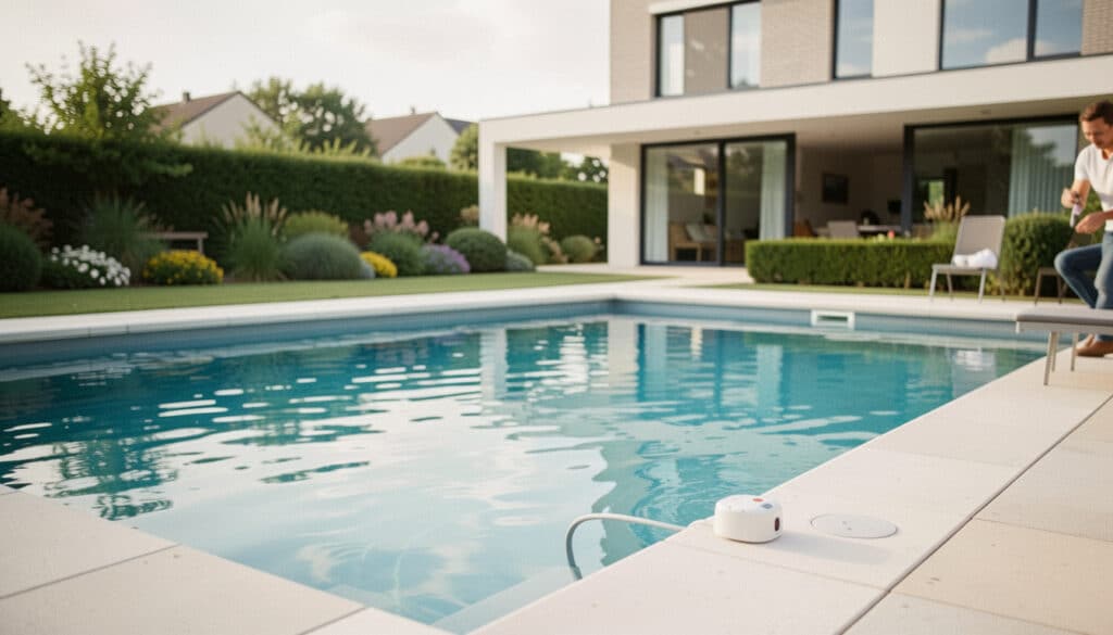 Alarme de piscine conforme à la norme NF P90-307