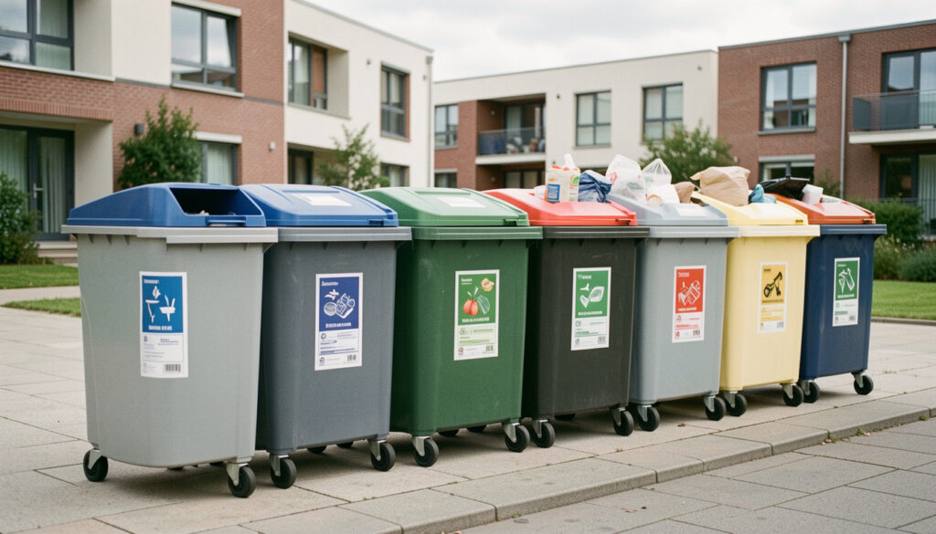 Bien choisir ses conteneurs poubelles pour mieux trier
