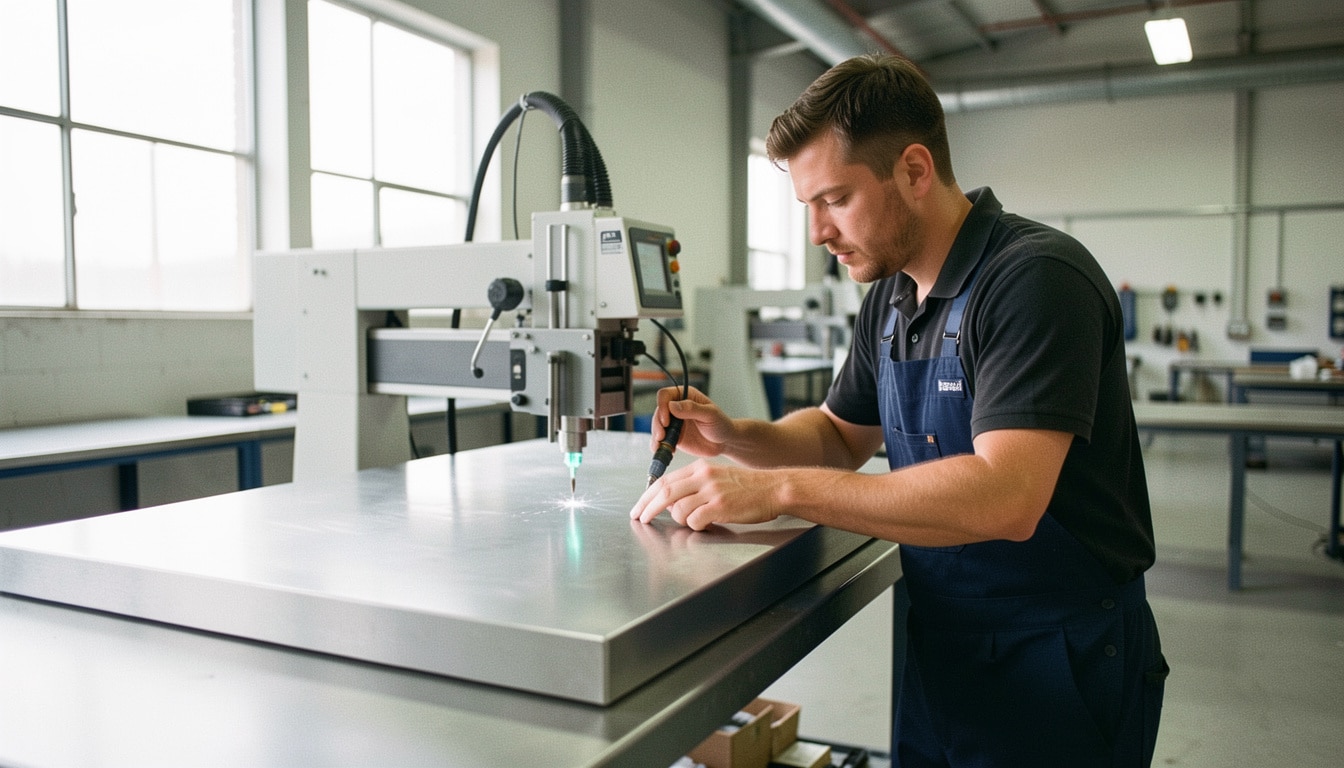 Marquage sur inox brut : méthodes et rendu fiable
