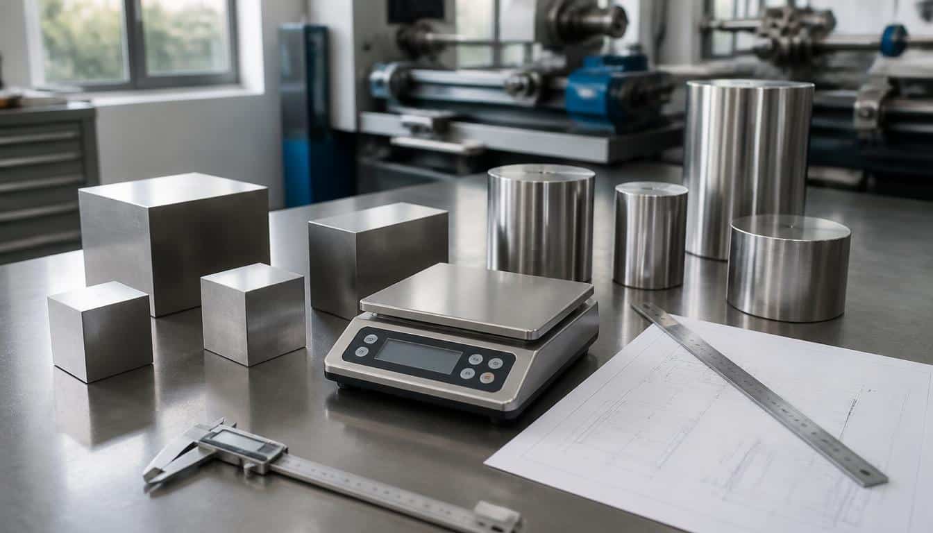 Densité de l’acier : valeur, calcul et différences